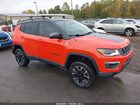 2020 Jeep Compass Trailhawk 4x4 Orange vin: 3C4NJDDB4LT130442