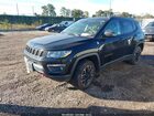 2020 Jeep Compass Trailhawk 4x4 Black vin: 3C4NJDDB6LT177651
