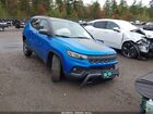 2022 Jeep Compass Trailhawk 4x4 Blue vin: 3C4NJDDB6NT186451
