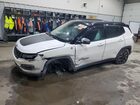 2020 Jeep Compass Trailhawk White vin: 3C4NJDDB7LT171471