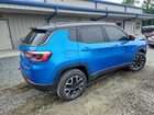 2020 Jeep Compass Trailhawk Синий vin: 3C4NJDDB9LT190555