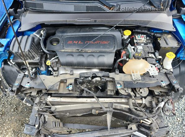 3C4NJDDB9LT190555 2020 JEEP COMPASS Синий Вид задней части салона