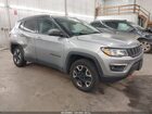2018 Jeep Compass Trailhawk 4x4 Silver vin: 3C4NJDDBXJT451415