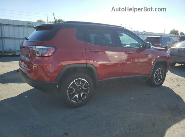 3C4NJDDN2ST533182 2025 JEEP COMPASS Красный Задняя правая четверть