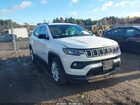 2024 Jeep Compass Latitude Lux Fwd White vin: 3C4NJDFN8RT104135