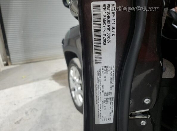 3C4NJDFN9PT558505 2023 JEEP COMPASS Gray VIN կոդի պիտակի տեսք
