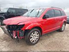 2016 Dodge Journey Se Красный vin: 3C4PDCAB4GT250567