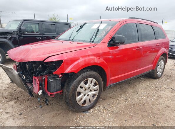 3C4PDCAB4GT250567 2016 DODGE JOURNEY Красный Передняя левая четверть