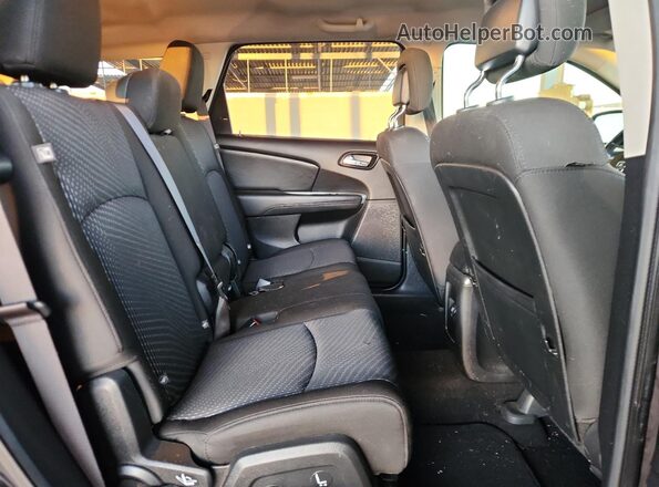 3C4PDCAB8LT279662 2020 DODGE JOURNEY Black Rear interior view