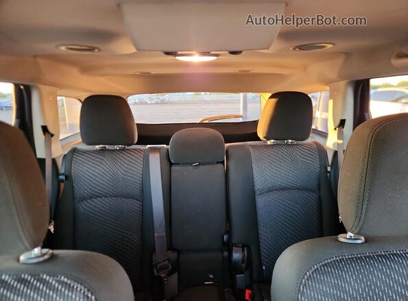 3C4PDCAB8LT279662 2020 DODGE JOURNEY Black Rear seats view