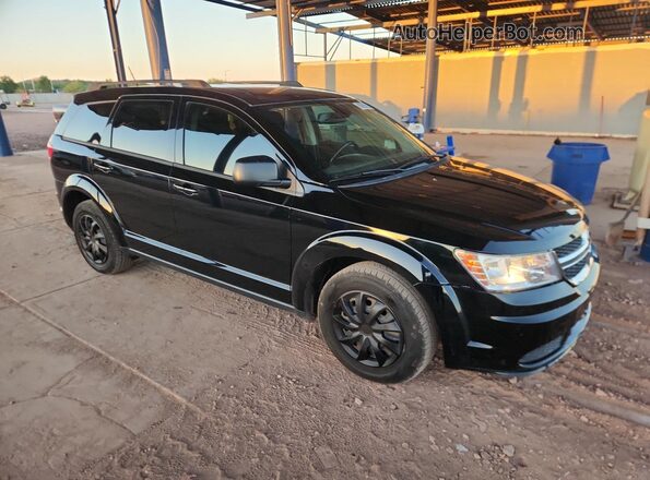3C4PDCAB8LT279662 2020 DODGE JOURNEY Black Front right