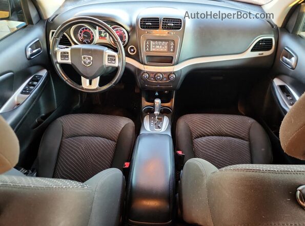 3C4PDCAB8LT279662 2020 DODGE JOURNEY Black Dashboard view