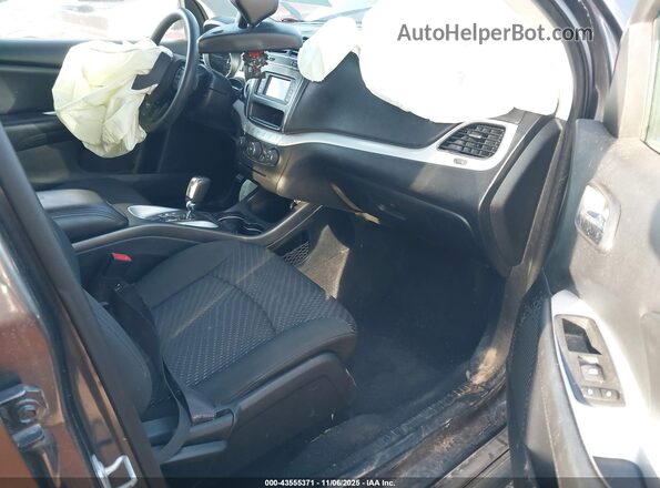 3C4PDCBB1KT861227 2019 DODGE JOURNEY Gray წინა სალონის ხედი