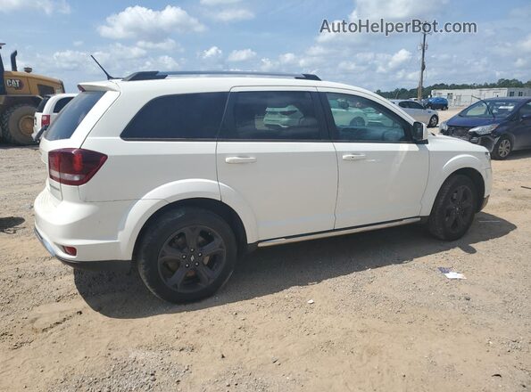 3C4PDDGG1JT386381 2018 DODGE JOURNEY Белый Задняя правая четверть