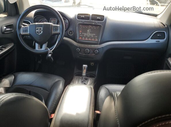 3C4PDDGG1JT386381 2018 DODGE JOURNEY Белый Вид панели приборов