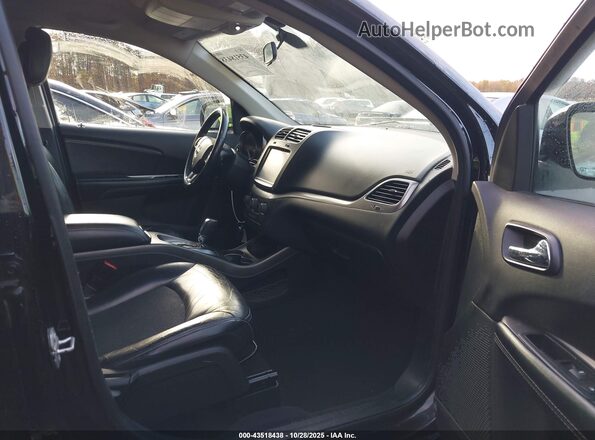 3C4PDDGGXJT387948 2018 DODGE JOURNEY Черный Вид салона спереди