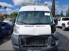 2021 Ram Promaster 1500 High Roof 136 Wb Белый vin: 3C6LRVBG0ME553519