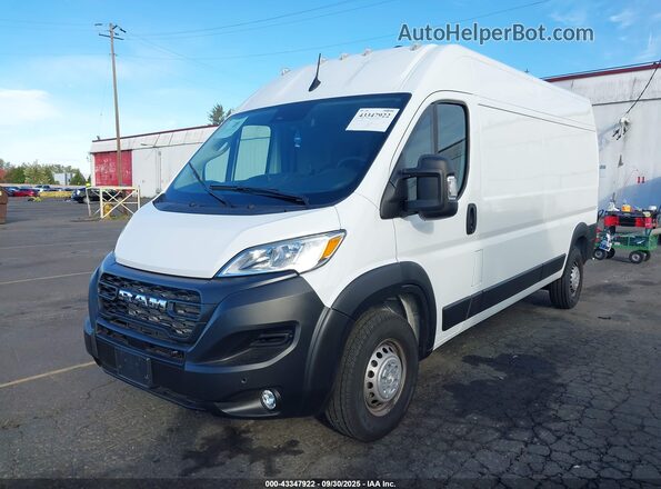 3C6LRVDG5RE140340 2024 RAM PROMASTER 2500 Белый Передняя левая четверть