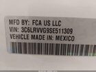 2025 Ram Promaster 2500 Tradesman Low Roof 136 Wb W/pass Seat White vin: 3C6LRVVG9SE511309