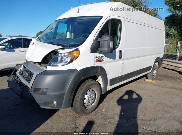 3C6MRVHG8ME558432 2021 RAM PROMASTER 3500 Белый Передняя левая четверть
