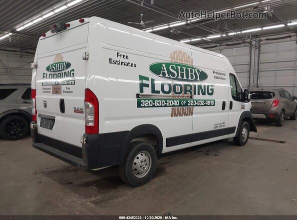 3C6TRVDG3LE139694 2020 RAM PROMASTER 2500 Белый Задняя правая четверть