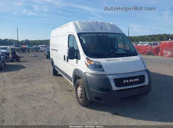 3C6TRVDG4LE141907 2020 RAM PROMASTER 2500 Белый Передняя правая четверть