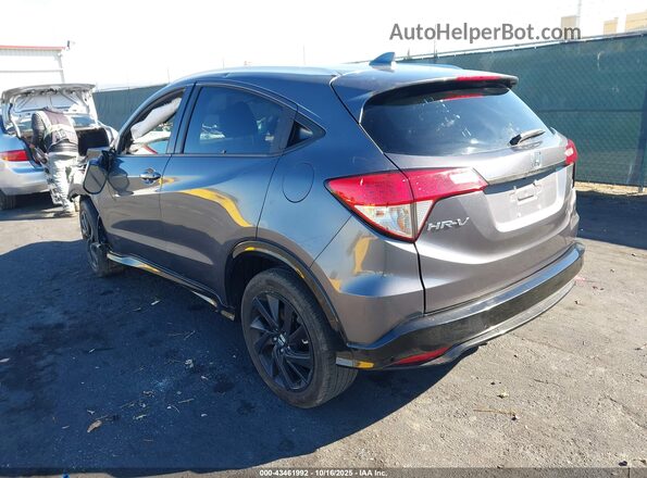 3CZRU5H19MM727947 2021 HONDA HR-V Серый Задняя левая четверть