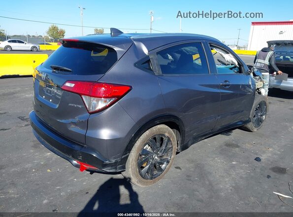 3CZRU5H19MM727947 2021 HONDA HR-V Серый Задняя правая четверть