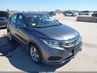 2022 Honda Hr-v 2wd Lx Gray vin: 3CZRU5H30NM721117