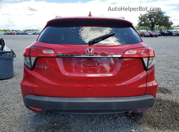 3CZRU5H51LM714031 2020 HONDA HR-V Красный Вид сзади