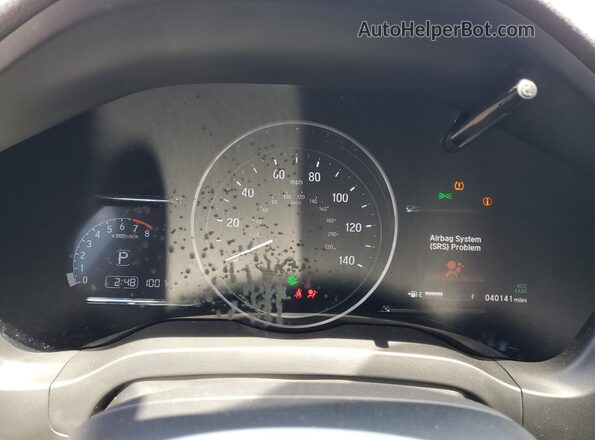3CZRU5H51LM714031 2020 HONDA HR-V Красный Вид щитка приборов