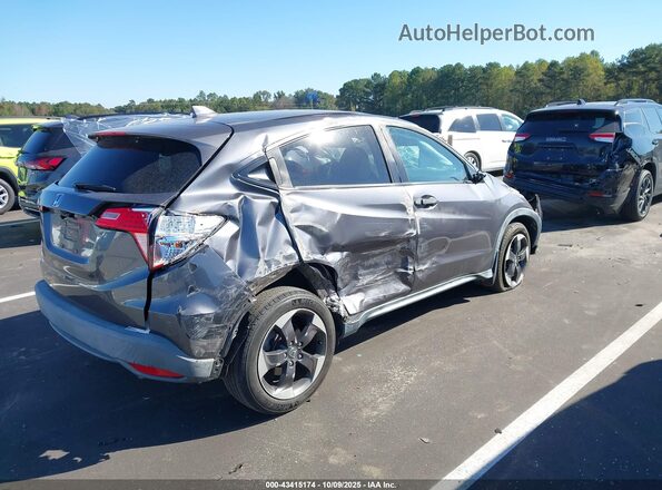 3CZRU5H52JM721549 2018 HONDA HR-V Серый Задняя правая четверть