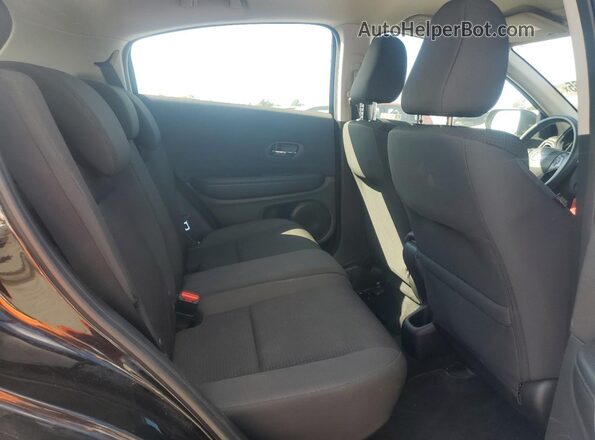 3CZRU6H3XMM753514 2021 HONDA HR-V Black Rear interior view