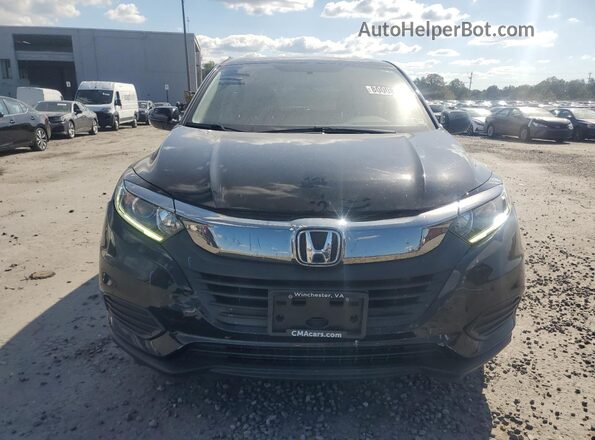 3CZRU6H3XMM753514 2021 HONDA HR-V Black Front view