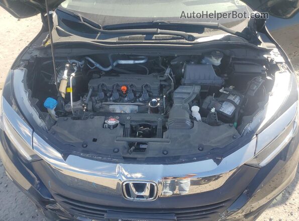 3CZRU6H3XMM753514 2021 HONDA HR-V Black Engine compartment view