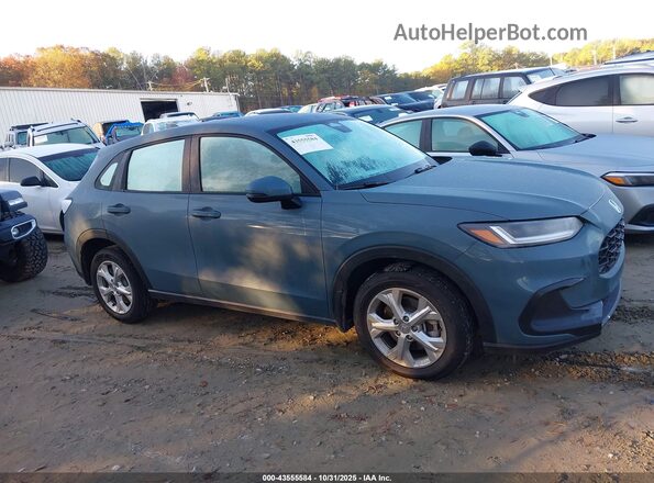 3CZRZ1H3XPM718576 2023 HONDA HR-V Синий Вид задней части салона