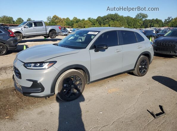 3CZRZ1H50PM717633 2023 HONDA HR-V Серый Передняя левая четверть