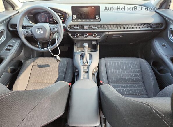 3CZRZ2H39PM746696 2023 HONDA HR-V Gray Вид панелі приладів