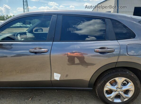 3CZRZ2H39PM746696 2023 HONDA HR-V Gray Вид наклейки з VIN-кодом