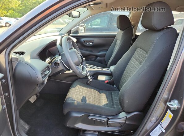 3CZRZ2H39PM746696 2023 HONDA HR-V Gray Вид салону спереду