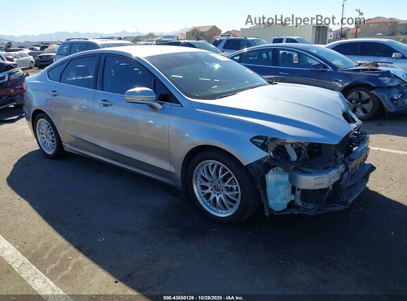 3FA6P0CD2LR177387 2020 FORD FUSION Silver Передня права чверть