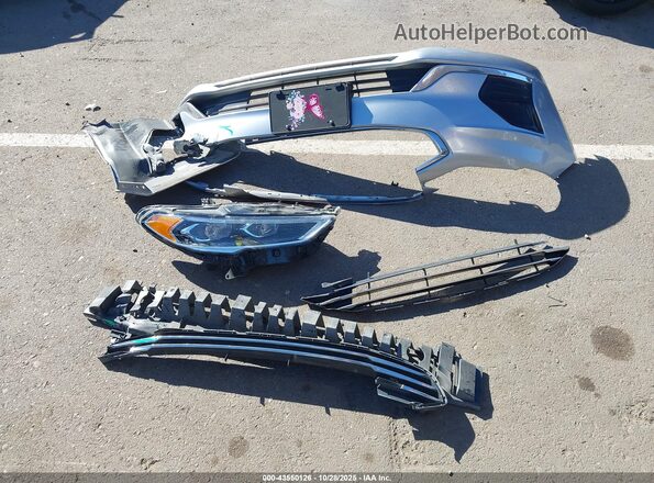 3FA6P0CD2LR177387 2020 FORD FUSION Silver Вид щитка приладів