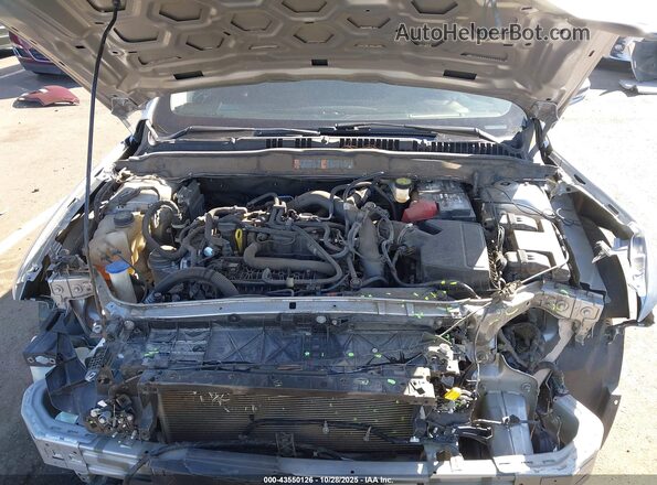 3FA6P0CD2LR177387 2020 FORD FUSION Silver Вид ззаду