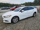 2018 Ford Fusion Se White vin: 3FA6P0H73JR139425