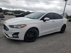 2020 Ford Fusion Se White vin: 3FA6P0HD1LR147791
