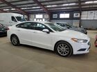 2017 Ford Fusion Se White vin: 3FA6P0HD2HR189538