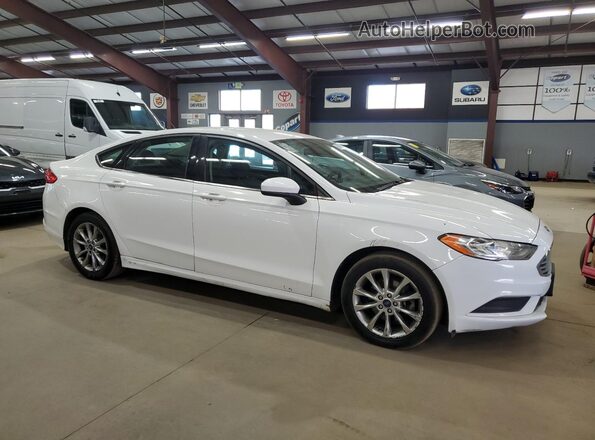 3FA6P0HD2HR189538 2017 FORD FUSION White Przód prawy