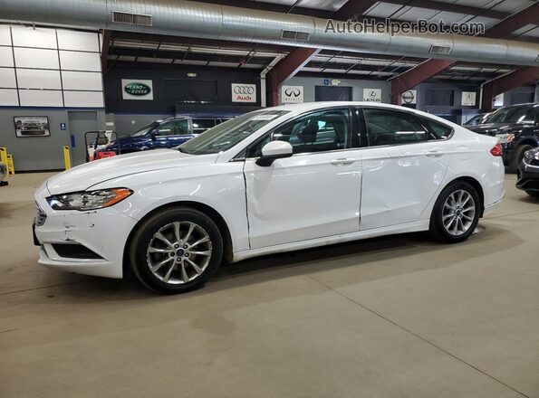 3FA6P0HD2HR189538 2017 FORD FUSION White Przód lewy