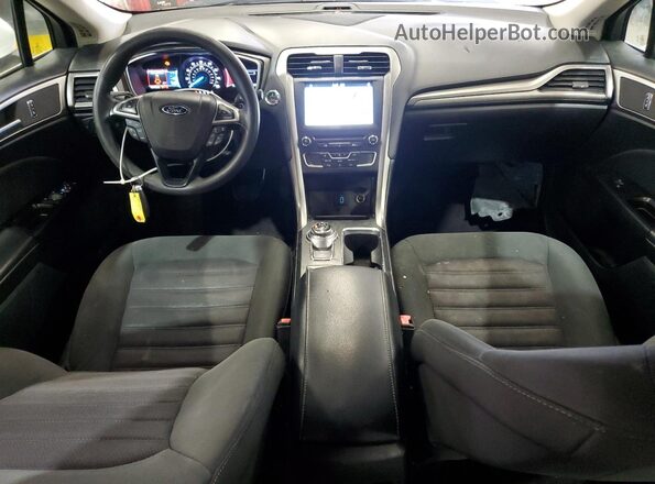 3FA6P0HD2HR189538 2017 FORD FUSION White Widok deski rozdzielczej
