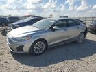 2020 Ford Fusion Se Silver vin: 3FA6P0HD3LR125808